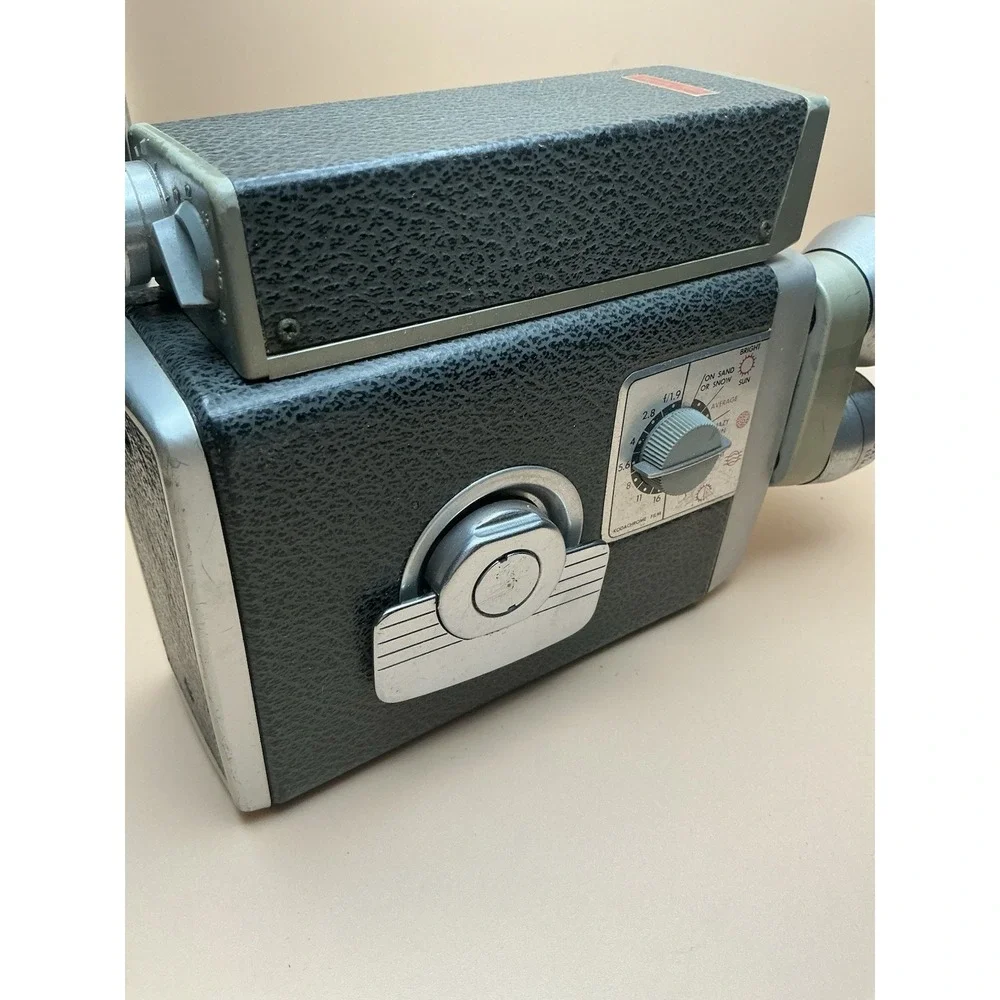 Vintage Kodak Brownie Turret Movie Camera f/1.9 Scopesight Exposure Meter Model